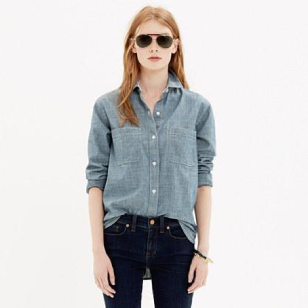 Madewell Chambray Shirt - Wilder Wash